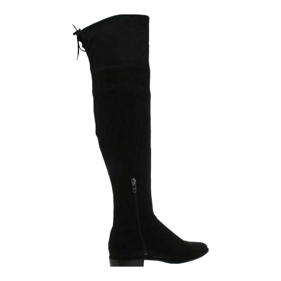 Mark Fisher Over The Knee Black Boots Size 7 With Low Heel - Picture 3 of 9